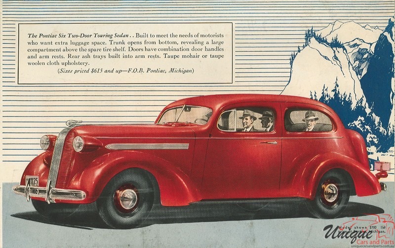 1936 Pontiac Value Brochure Page 3